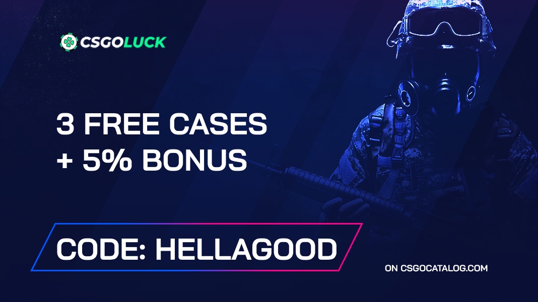 CSGOLuck Promo Codes with full review in July 2024