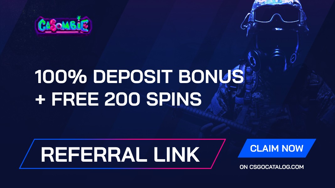 Casombie Casino Bonus 2024: Use “CSGOCAT” Code and Get 100% Deposit Bonus + 200 Free Spins