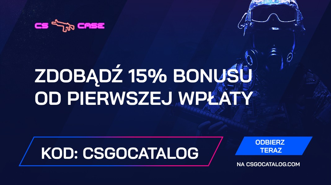 Kod bonusowy CSCase 2024: Użyj „CSGOCATALOG” i + 15% bonusu od depozytu