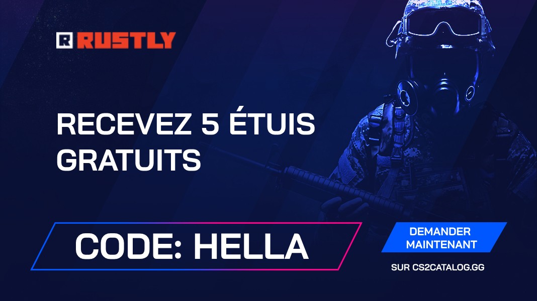 Code promo Rustly 2024: Utilisez « Hella » et obtenez 5 caisses gratuites
