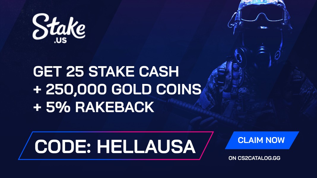 Stake.US Referral Codes 2024: Use “HellaUSA” and Get 25 Stake Cash + 250,000 Gold Coins + 5% rakeback