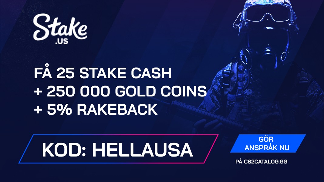 Stake.US Referral Codes 2024: Använd ”HellaUSA” och få 25 Stake Cash + 250,000 Gold Coins + 5% rakeback